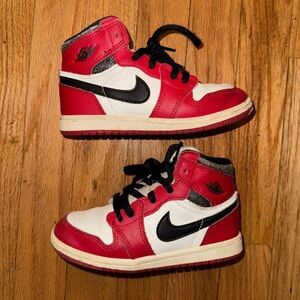 Unisex Jordan 1 Toddlers ‘Lost & Found’ 10c